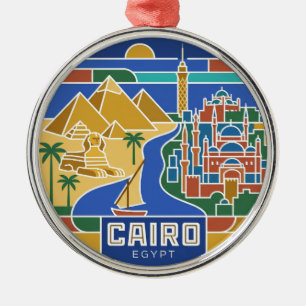 Cairo Egypt Metal Ornament