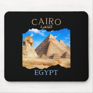 Cairo Egypt Pyramids cairo' In Arabic Egyptian Vac Mouse Pad