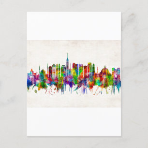 Cairo Egypt Skyline Holiday Postcard