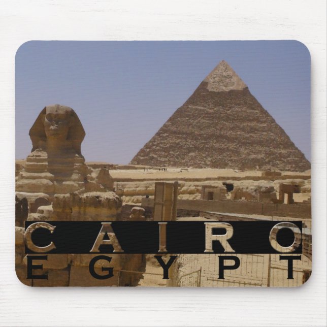 Cairo Egypt Souvenir Mouse Pad (Front)