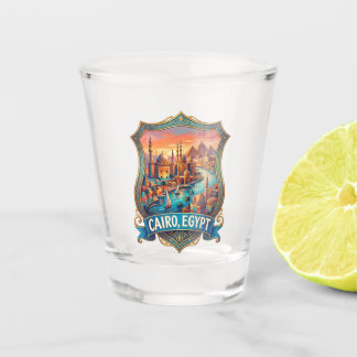 Cairo Egypt Travel Shot Glass