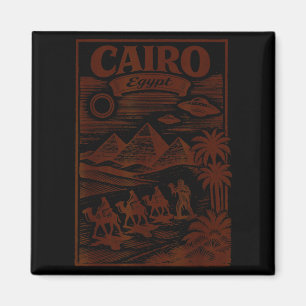 Cairo Egypt Travelling Trip Meet in Egypt Pyramid Magnet