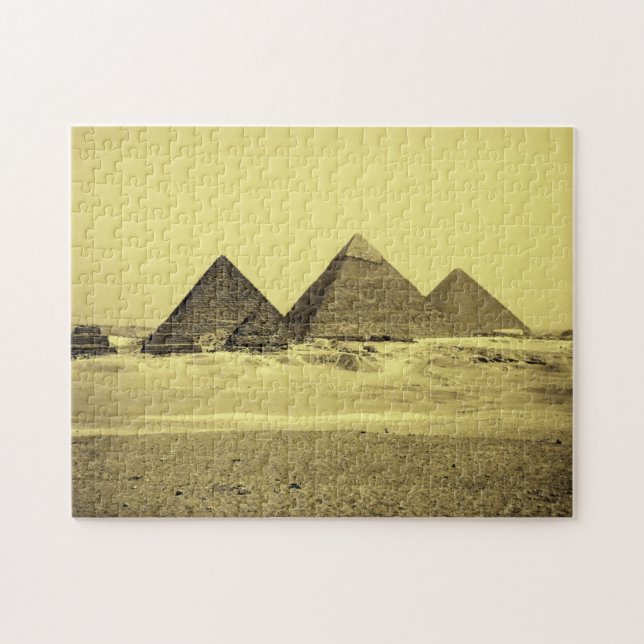 Cairo, Egyptian Pyramids - Egypt (Unesco puzzle) Jigsaw Puzzle (Horizontal)