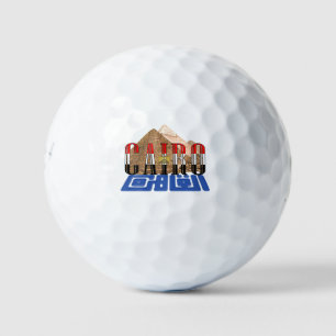 Cairo Egyptian Pyramids Golf Balls