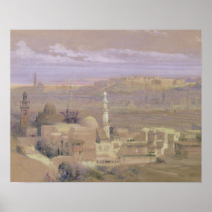 Cairo from the Gate of Citizenib, looking towards Poster