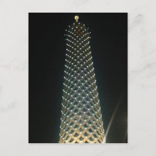cairo tower high postcard