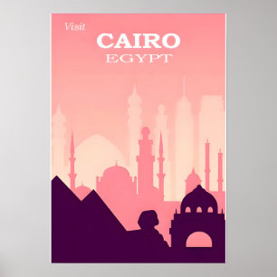 Cairo Travel Poster