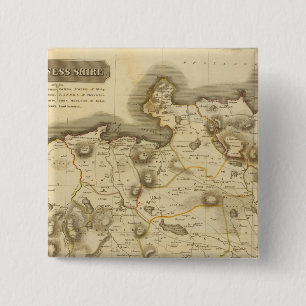 Caithness Shire 15 Cm Square Badge