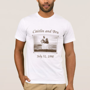 Caitlin and Bru 1990 (Mens) T-Shirt