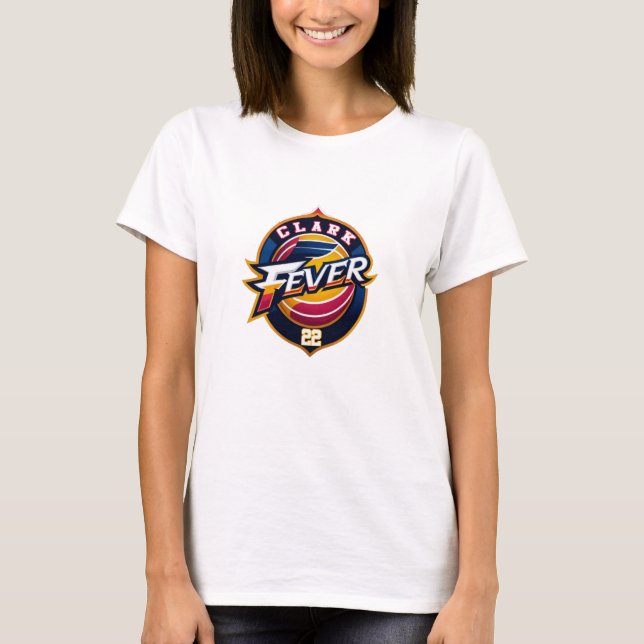 Caitlin Clark Indiana Fever Basketball T-Shirt (Front)