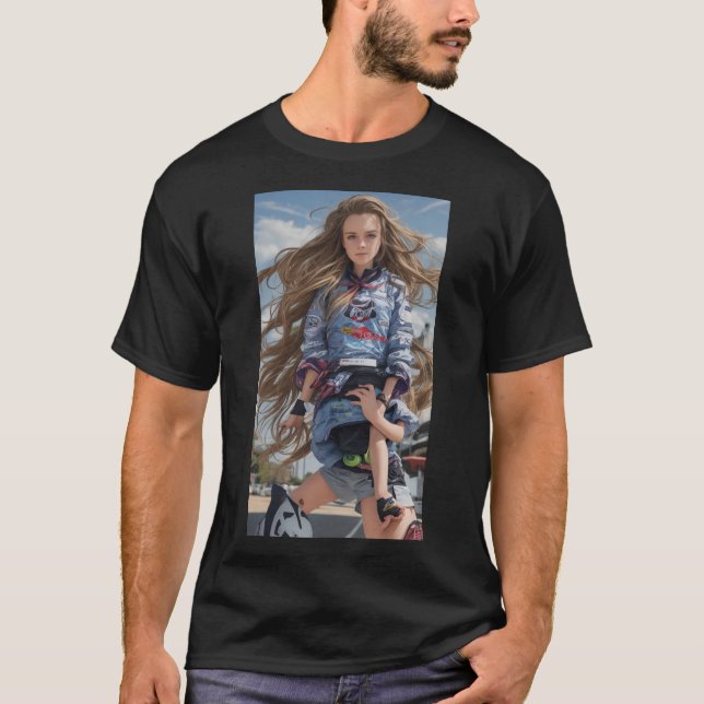 "Caitlin Clark Signature Series Tee" T-Shirt (Front)