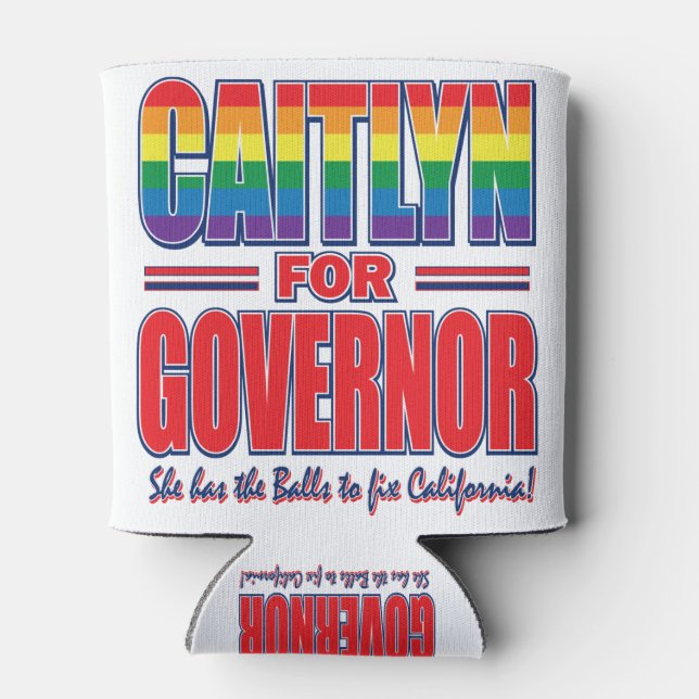 Caitlyn-for-GOV-Gay-Pride-Balls- Can Cooler (Back)