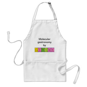 Caitlynn periodic table name apron