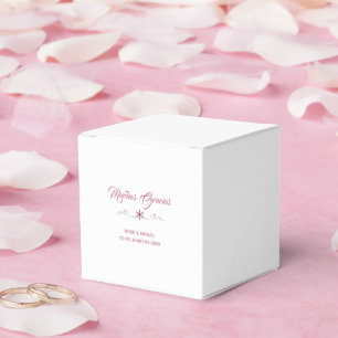 Caja de favoritos - Flor rosa Favour Box