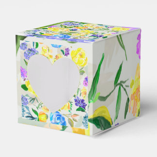 Caja de flores favour box