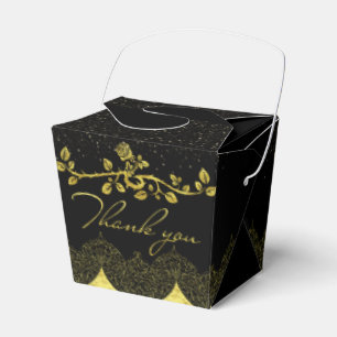 Caja de regalo con agradecimiento favour box