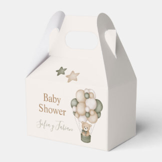 Caja Para Regalos Teddy Bear Baby Shower Boy Favour Box