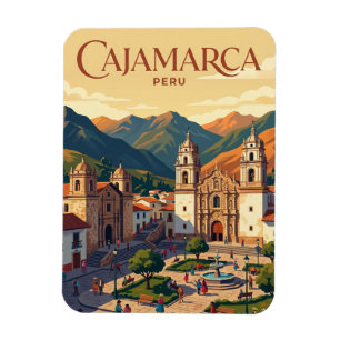 Cajamarca, Peru Peru Magnet