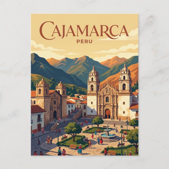Cajamarca, Peru Peru Postcard (Front)