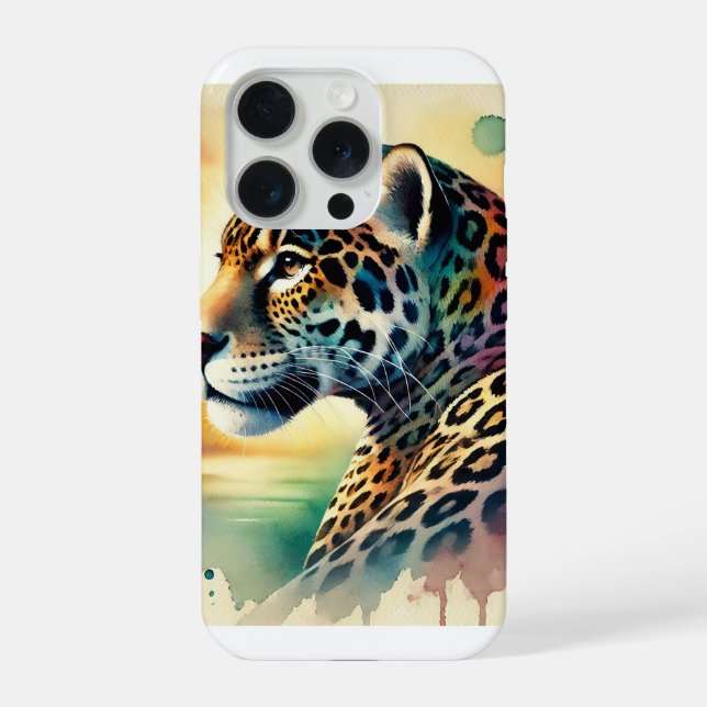 Cajaro 270924AREF144 - Watercolor iPhone Case (Back)