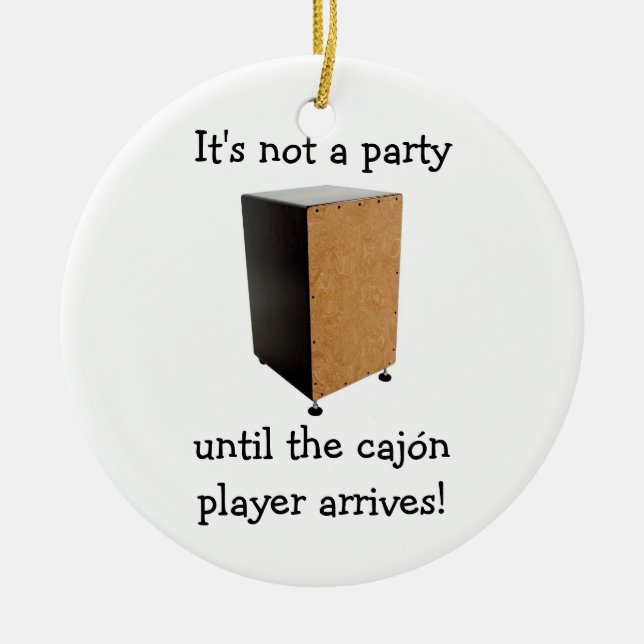 CAJON Christmas ornament (Front)