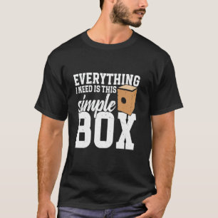 Cajón Drum Peruvian Cajón Simple Box Drummer Cajón T-Shirt