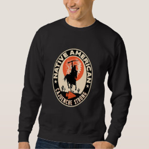 Cajuenche Tribe Native American Indian Proud Deco Sweatshirt