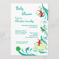 Cajun Baby Shower Gender Neutral (white)