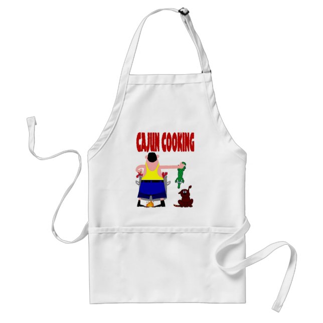 Cajun Cooking Standard Apron (Front)