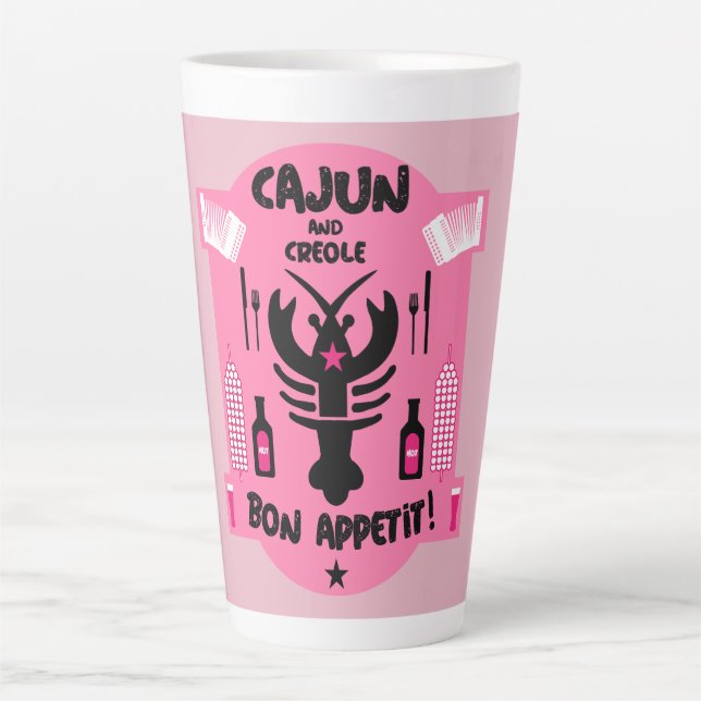 Cajun & Creole Cooks Latte Mug (Front)