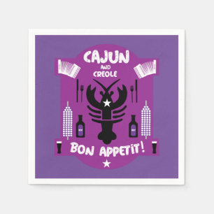 Cajun & Creole Cooks Napkin
