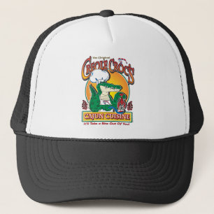 Cajun Crocs Ceole Cuisine Trucker Hat