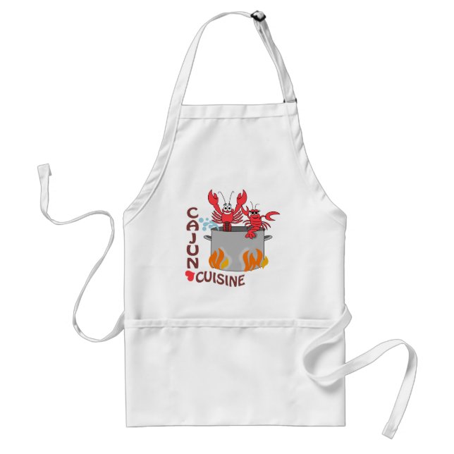 Cajun Cuisine Standard Apron (Front)