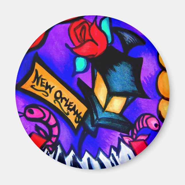 Cajun Flava Magnet (Front)