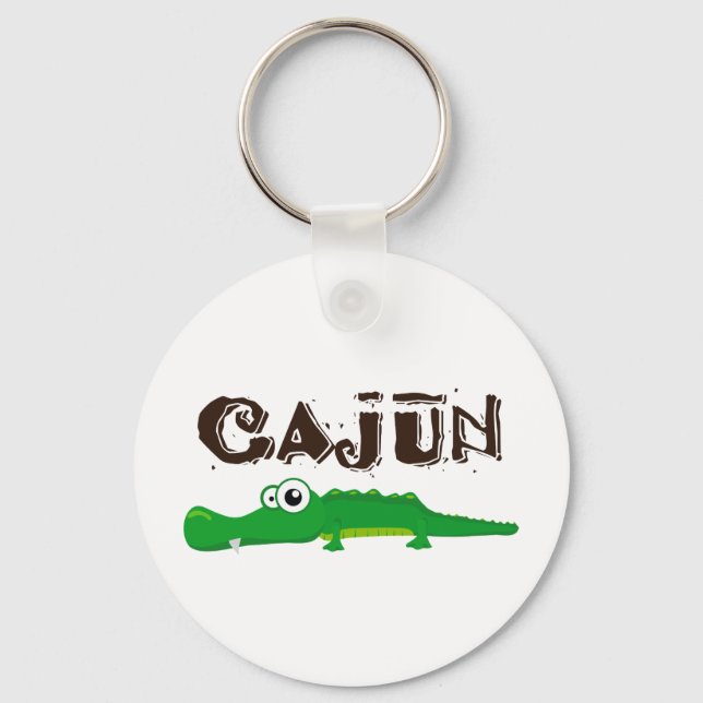 Cajun_gator Key Ring (Front)