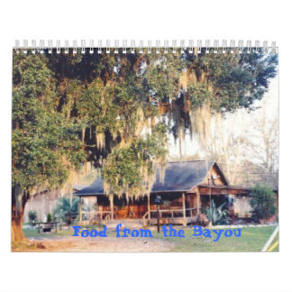 Cajun Recipes Cook Book Calendar