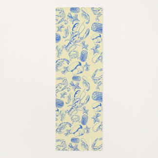 Cajun Seafood Boil – Southern Coastal Food Art Yoga Mat