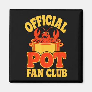 Cajun seafood festival funny crawfish boil  magnet
