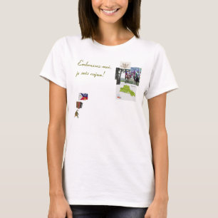 Cajun T-shirt, Embrassez-moi, je suis ca... T-Shirt