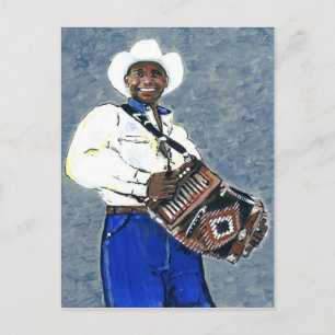 Cajun Zydeco Music Postcard