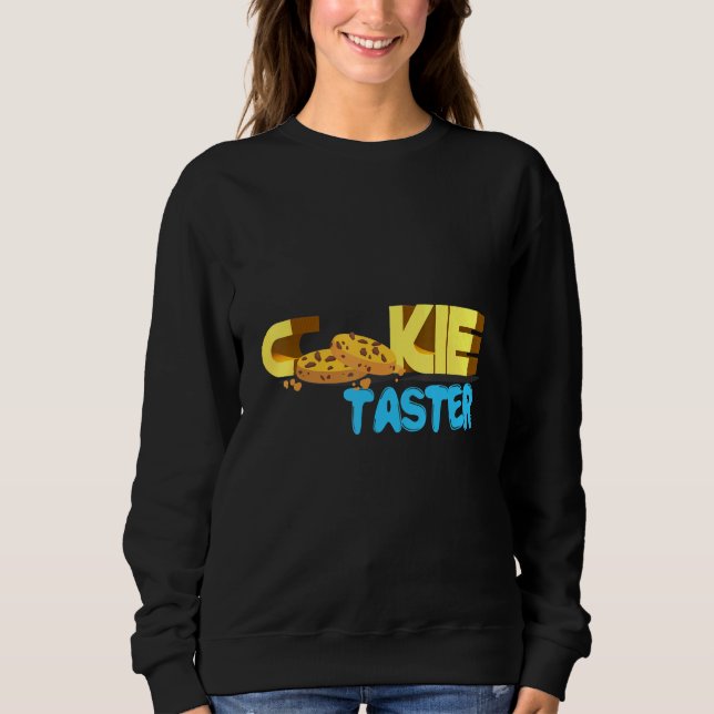 Cake And Biscui Gingerbread Cookie Monster Coffee Sweatshirt (Front)