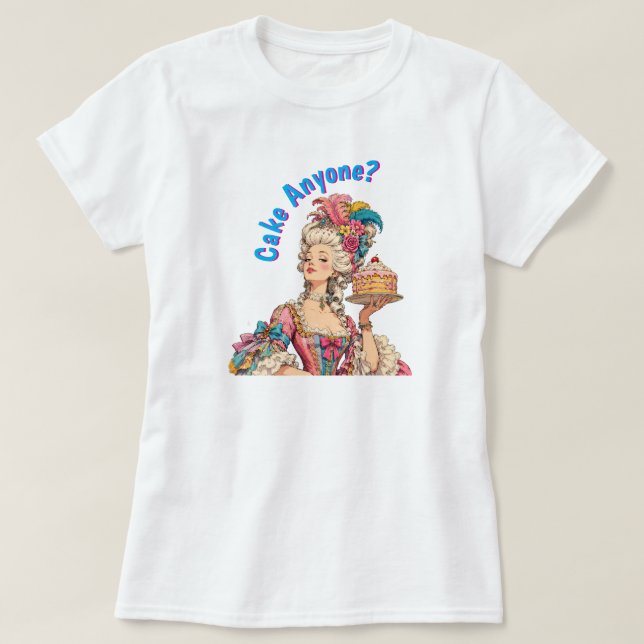 CAKE ANYONE T-Shirt (Design Front)