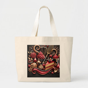 Cake Artists & Pastry Chefs، Stylish & Practical Large Tote Bag