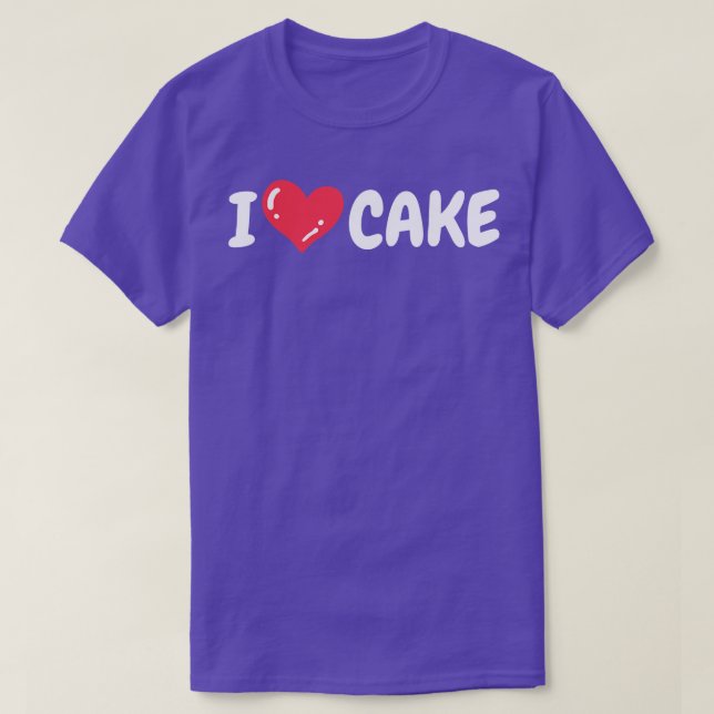 Cake Baker Cake Lover Dessert T-Shirt (Design Front)