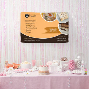 Cake Baker Custom Banner