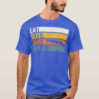 Cake Bakers Baking Chefs Baking Lovers Eat Sleep B T-Shirt