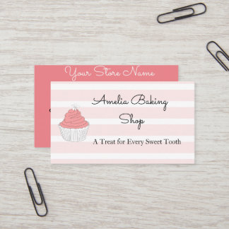 Cake Bakery Business Card