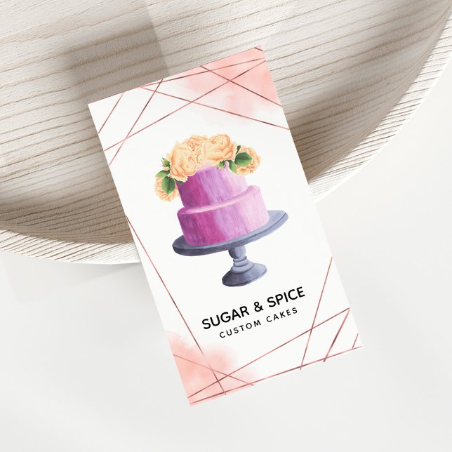 Cake / Bakery Business Card (Creator Uploaded)