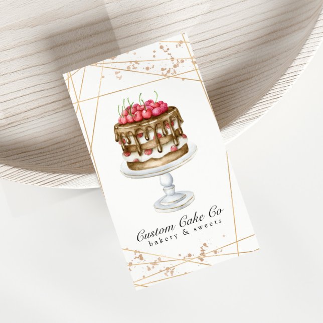 Cake / Bakery Business Card (Creator Uploaded)