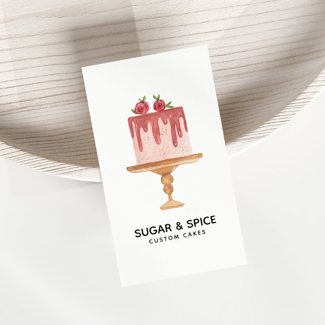 Cake / Bakery Business Card (Creator Uploaded)